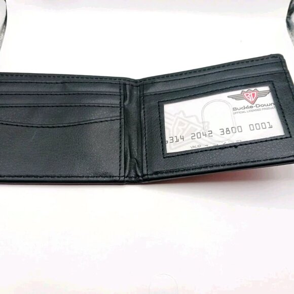 Men's Bi-fold DC Comics Vegan Leather Wallet Made In USA - Picture 7 of 10